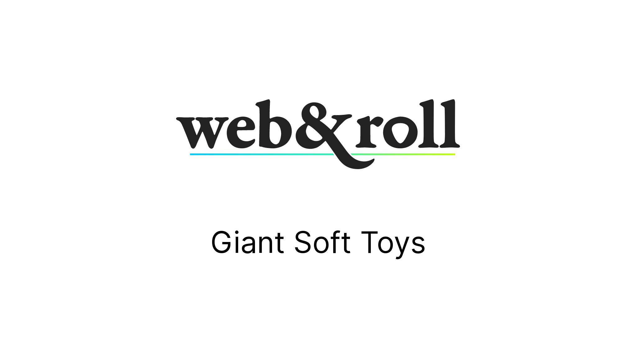 Giant Soft Toys Product Category Premier Amusement Supplies